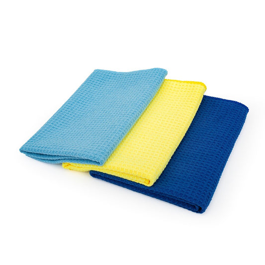 Waffle-weave towel 3 colors