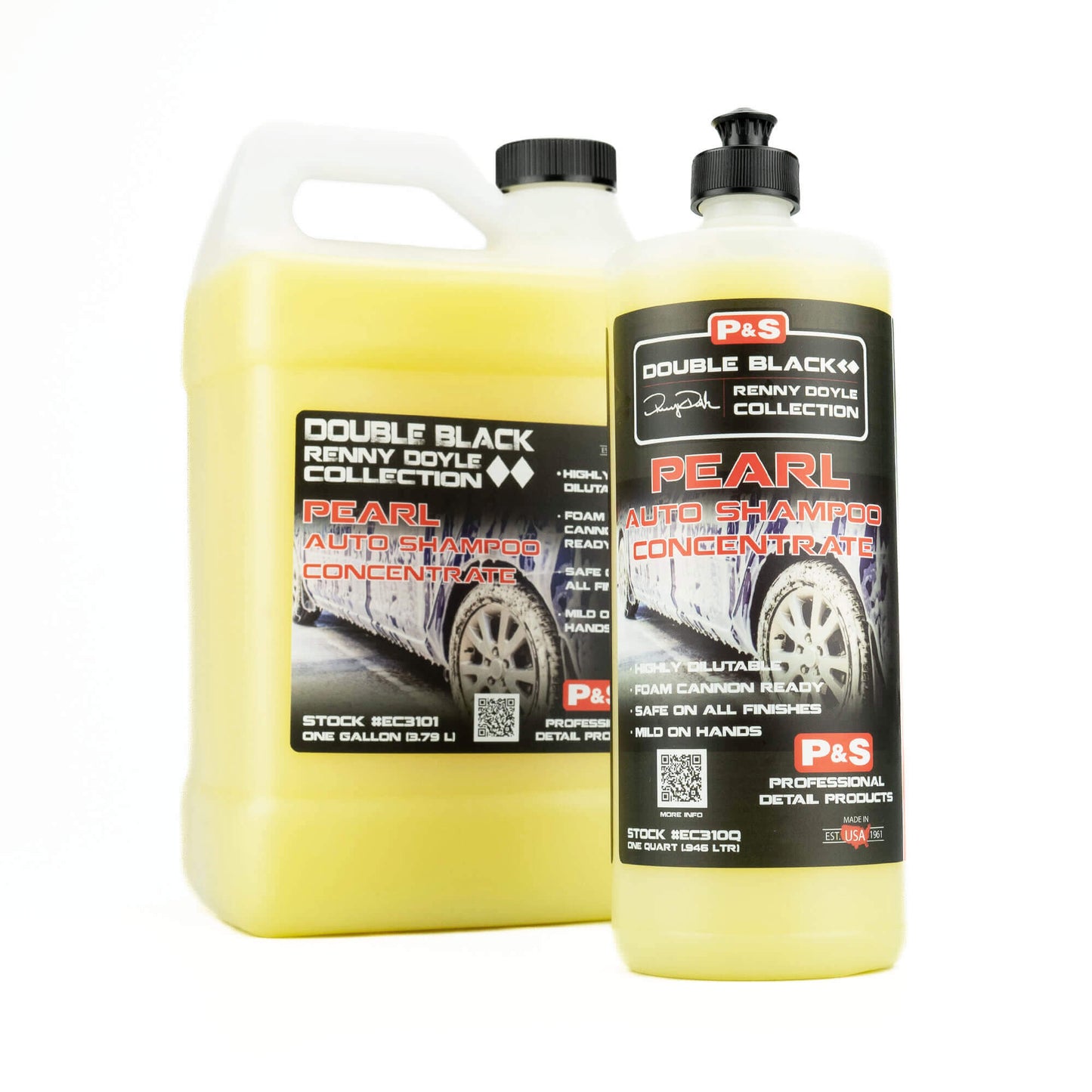 P&S Pearl Auto Shampoo all sizes