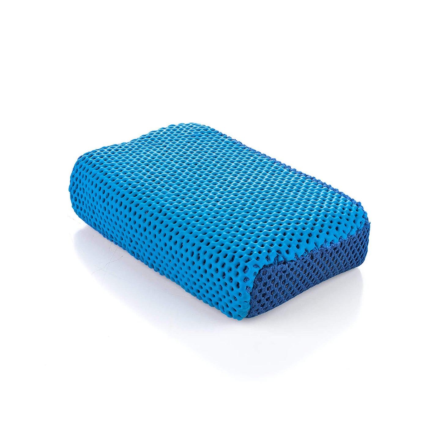 clay scrubber blue top